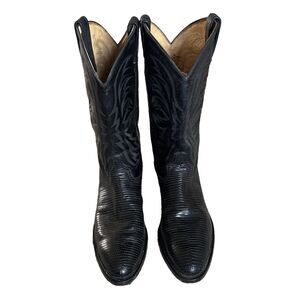 Tony Lama | Shoes | Vintage Tony Lama Eel Patchwork Cowboy  display picture 1
